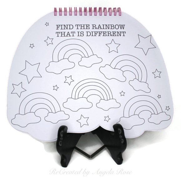 💰3/$10💰 Rainbow Sketch Activity Book - Picture 4 of 5